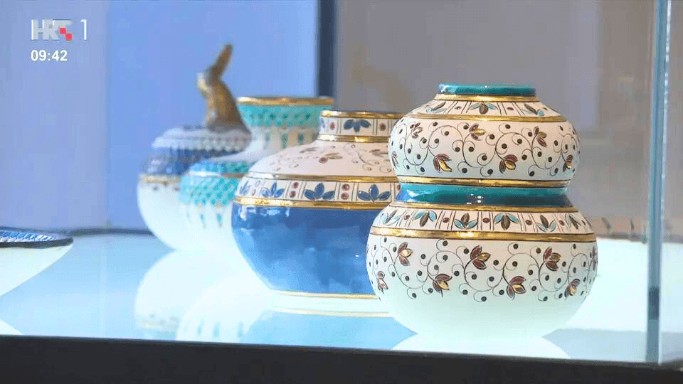 Photo by HRT: Alina Gishyan's ceramics